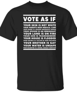 Vote As If Your Skin Is Not White Shirt.jpg