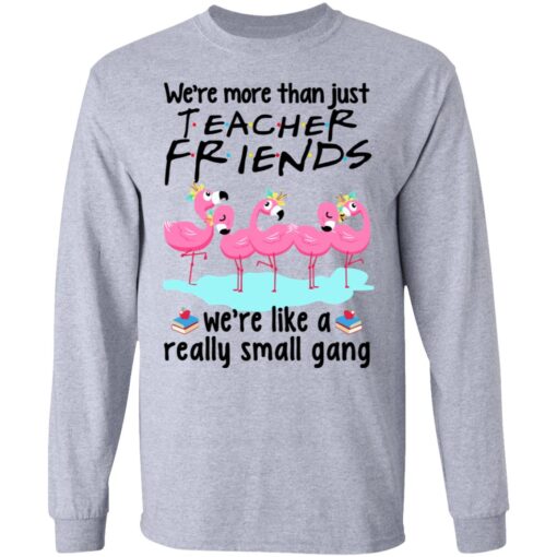 We Re More Than Just Teacher Friends Flamingo Long Sleeve.jpg