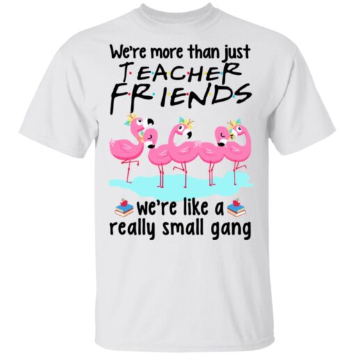 We Re More Than Just Teacher Friends Flamingo T Shirt 1.jpg