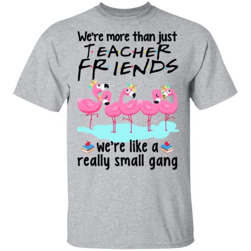 We Re More Than Just Teacher Friends Flamingo T Shirt 2.jpg