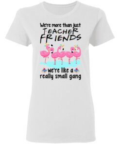 We Re More Than Just Teacher Friends Flamingo Women T Shirt 1.jpg