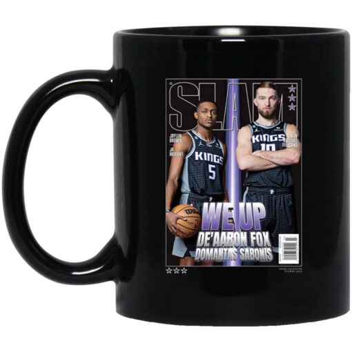 We Up Deaaron Fox Domantas Sabonis Slam Mug.jpg