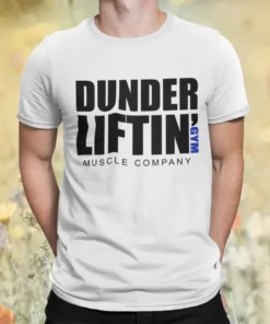 Dunder Liftin Gym Muscle Company Shirt 1.webp