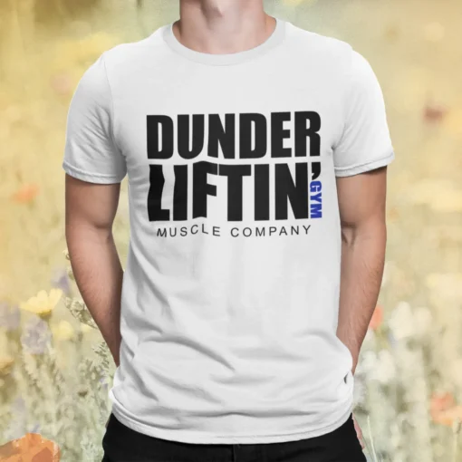 Dunder Liftin Gym Muscle Company Shirt 1.webp