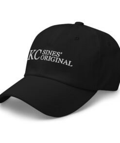 Kc Sines Original Classic Dad Hat Black Left Front 644c923c52c49.jpg