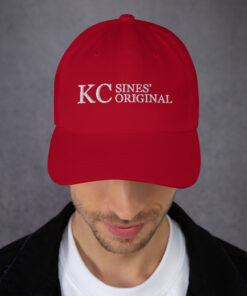 Kc Sines Original Classic Dad Hat Cranberry Front 644c923c52f5e.jpg