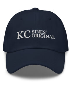 Kc Sines Original Classic Dad Hat Navy Front 644c923c52ccd.jpg