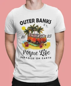 Vintage Outer Banks Paradise On Earth Shirt.webp