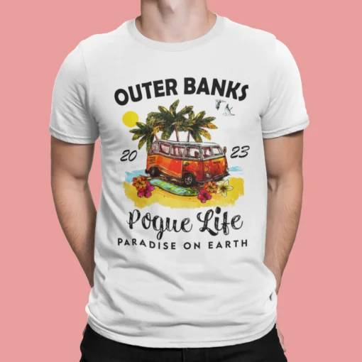 Vintage Outer Banks Paradise On Earth Shirt.webp