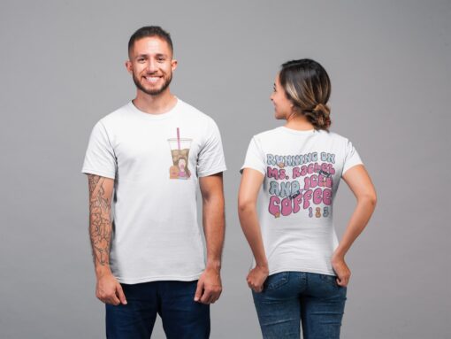 Back And Front View Tee Mockup Featuring A Man And A Woman In A Studio 22346.jpg