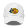 Drum And Bass Classic Dad Hat White Front 6422d18556051.jpg