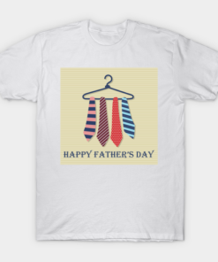 Cravats Happy Fathers Day T Shirt.png