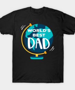 Earth Worlds Best Dad T Shirt.png