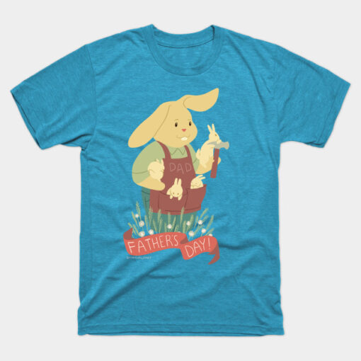 Fathers Day Bunnies T Shirt.jpg