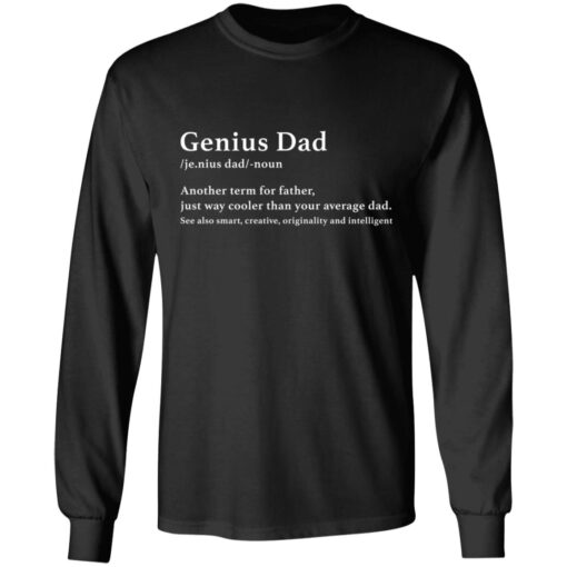 Genius Dad Another Term For Father Just Way Cooler Than Your Average Dad Shirt4.jpg