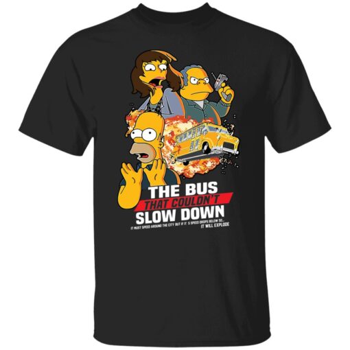 Simpsons The Bus That Couldnt Slow Down Shirt1.jpg