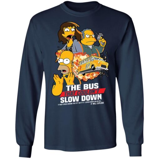 Simpsons The Bus That Couldnt Slow Down Shirt2.jpg