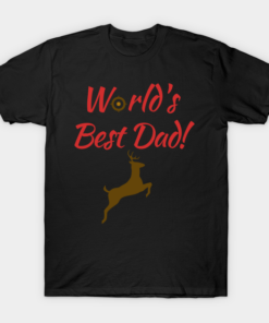 Worlds Best Hunting Dad T Shirt.png