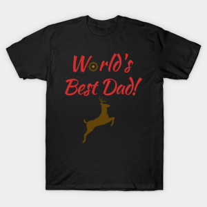 Worlds Best Hunting Dad T Shirt.png