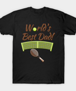 Worlds Best Tennis Dad T Shirt.png