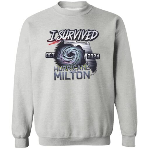 I Survived Hurricane Milton 2024 Sweatshirt