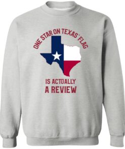 One Star On Texas’ Flag Is Actually A Review Sweatshirt