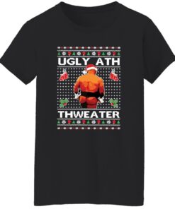 Mike Tyson Ugly Ath Thweater Christmas Ladies