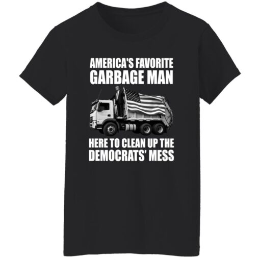 Trump Americas Favorite Garbage Man Trash Truck Ladies