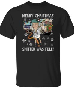 Trump Merry Christmas Shitter Was Full Shirt