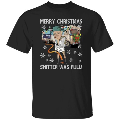 Trump Merry Christmas Shitter Was Full Shirt