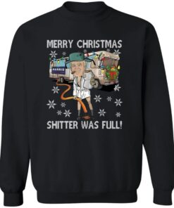 Trump Merry Christmas Shitter Was Full Sweatshirt