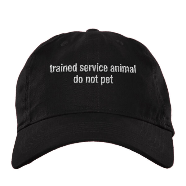 Buck lele trained service animal do not pet cap 1