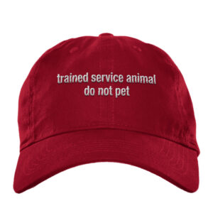 Buck lele trained service animal do not pet cap2