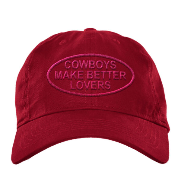 Cap Mockup.jpgBuck lele COWBOYS MAKE BETTER LOVERS cap 2