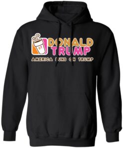 Dunkin Donut D*nald Tr*mp America runs on Tr*mp shirt 18 redirect01032021220158 6