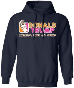 Dunkin Donut D*nald Tr*mp America runs on Tr*mp shirt 19 redirect01032021220158 7