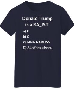 Donald Trump is a raci*t rapi*t raging narcissi*t shirt 15 redirect01112022110100 7