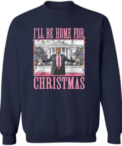 Santa Trump I'll Be Home For Christmas Shirt, Sweatshirt 12 redirect11072024041156 3