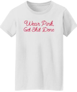 Governor Gretchen Whitmer Wearing Wear Pink Get Sh*t Done Shirt 14 redirect11152024021149 2