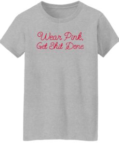 Governor Gretchen Whitmer Wearing Wear Pink Get Sh*t Done Shirt 15 redirect11152024021149 3