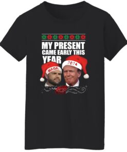 Trump Vance My Present Came Early This Year 2024 Christmas Shirt 14 redirect11202024021137