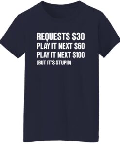 Requests $30 Play It Next $60 Play It Next $100 But It's Stupid Shirt 14 redirect11202024041151 4