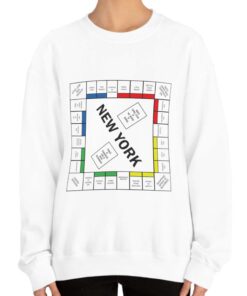 new york monopoly sweatshirt by bucktee