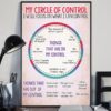 My Circle Of Control I Will Focus On What I Can Control Poster, Canvas 1 1dp7o b1p1q 1v2sy