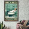 Mermaid Get Naked Unless You Are Just Visiting Dont Make It Weird Wall Poster Canvas 1 c741u 0q1jm b78gm