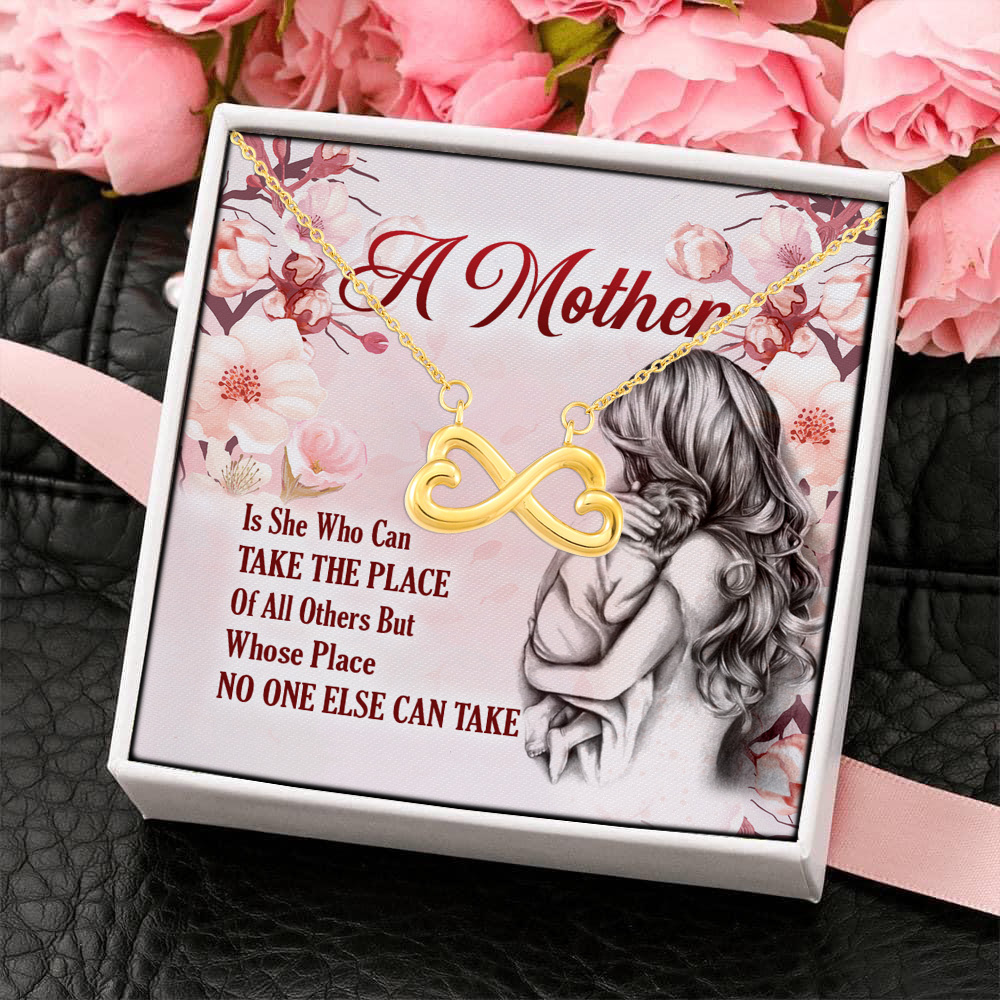 Mother Can Take the Place of All Others Happy Mothers Day Gifts Interlocking Heart Pendant Necklace 25 020321 034924 CubeBik Image 861