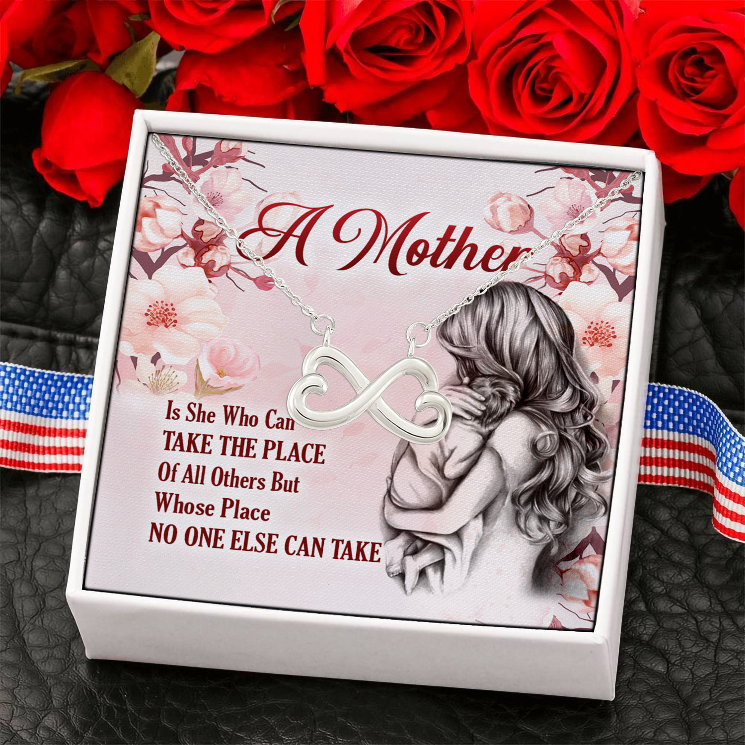 Mother Can Take the Place of All Others Happy Mothers Day Gifts Interlocking Heart Pendant Necklace 24 020321 035004 CubeBik Image 336