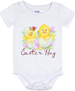 Easter Hug Chicks Baby Onesie – Baby Infant Bodysuit 23 050421 071143 CubeBik Image 845