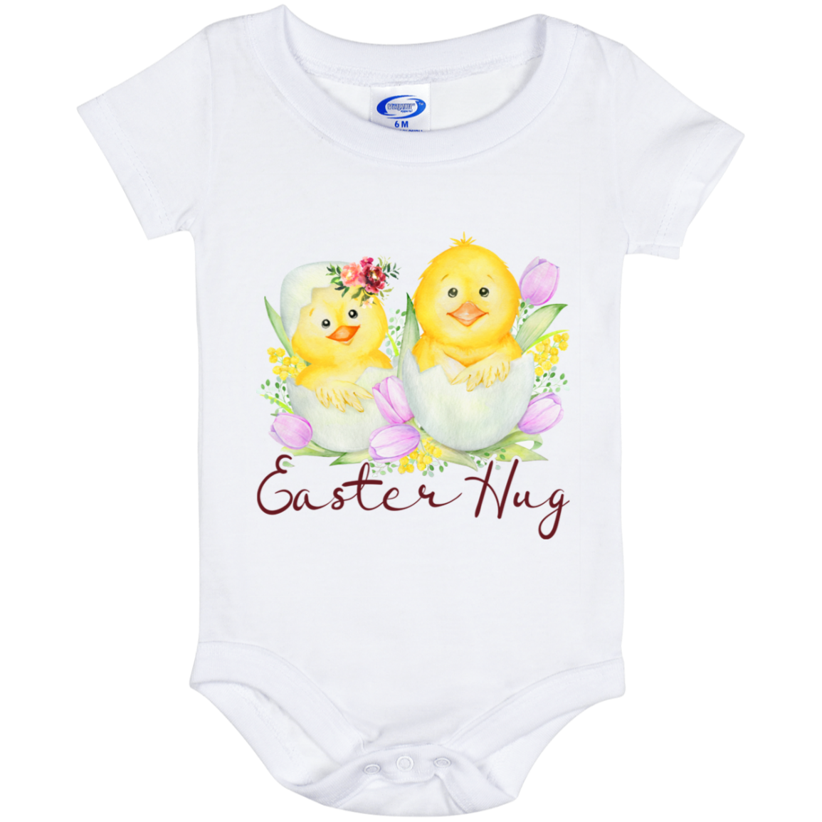Easter Hug Chicks Baby Onesie – Baby Infant Bodysuit 25 050421 071151 CubeBik Image 636 1