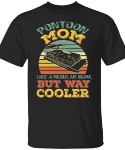 Pontoon Mom Like Regular Mom but Way Cooler Vintage T-Shirt – V-Neck Shirt – Mothers Day Gift for Mom 14 220412045507 CubeBik Image C9B9014147CF